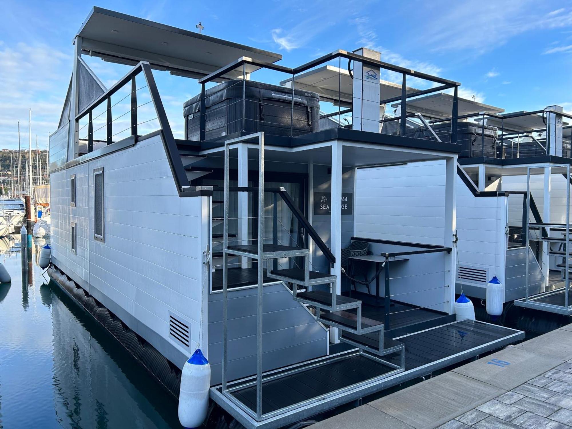 Apartmán Floating Sea House Shark 2 Portorož Exteriér fotografie